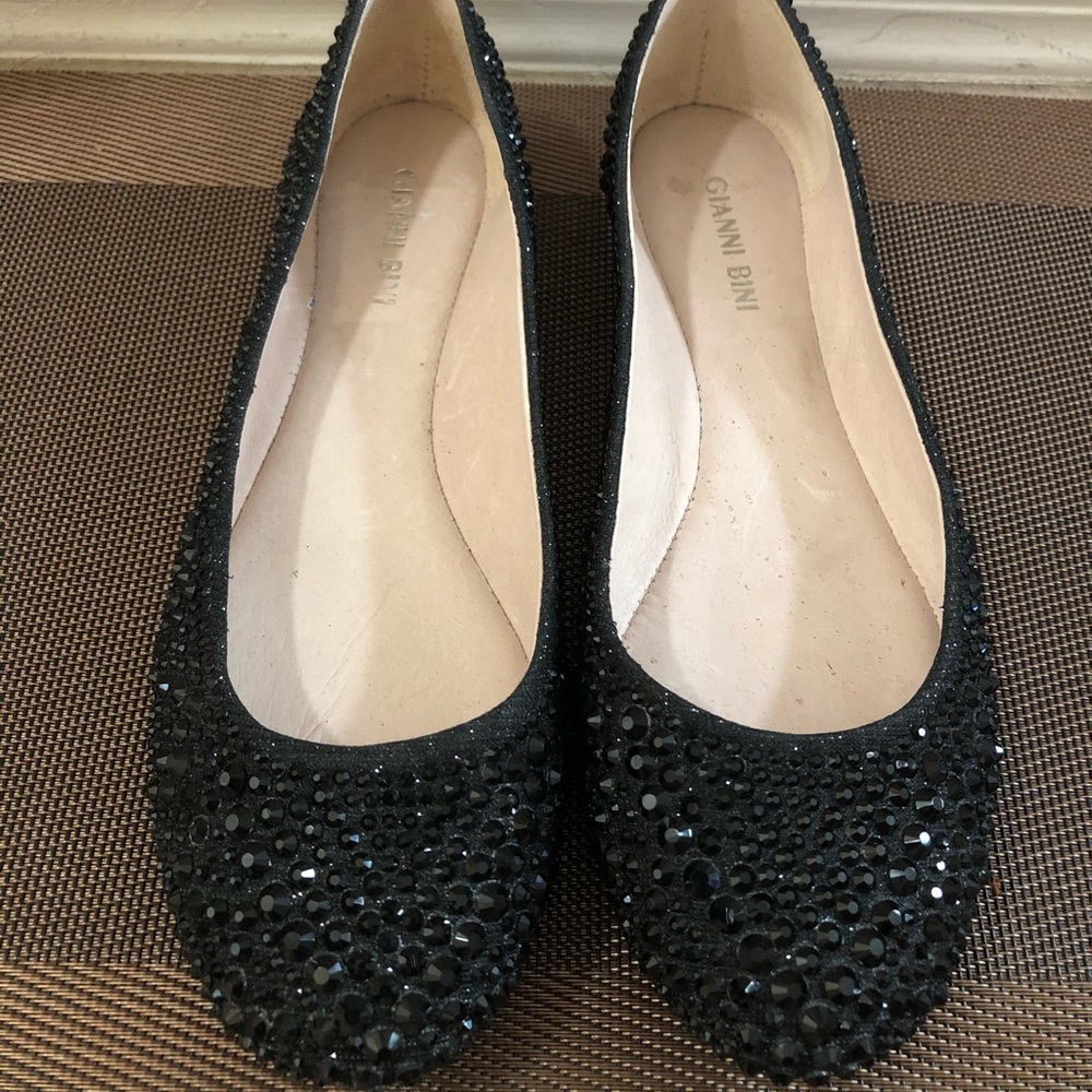 Gianni Bini Jeweled Flats